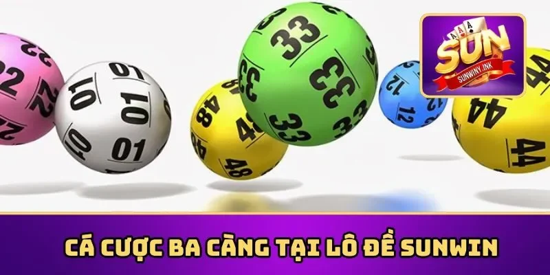 Cá cược ba càng tại lô đề Sunwin